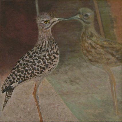 "Kaptriels Analyse", Acryl und Öl auf Leinwand, 60 x 60 cm, 2006
