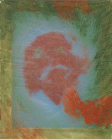 o.T., Acryl auf Plastikfolien, 40x50cm, 2006